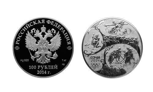 В российское денежное обращение вводятся новые олимпийские монеты В российское денежное обращение вводятся новые олимпийские монеты